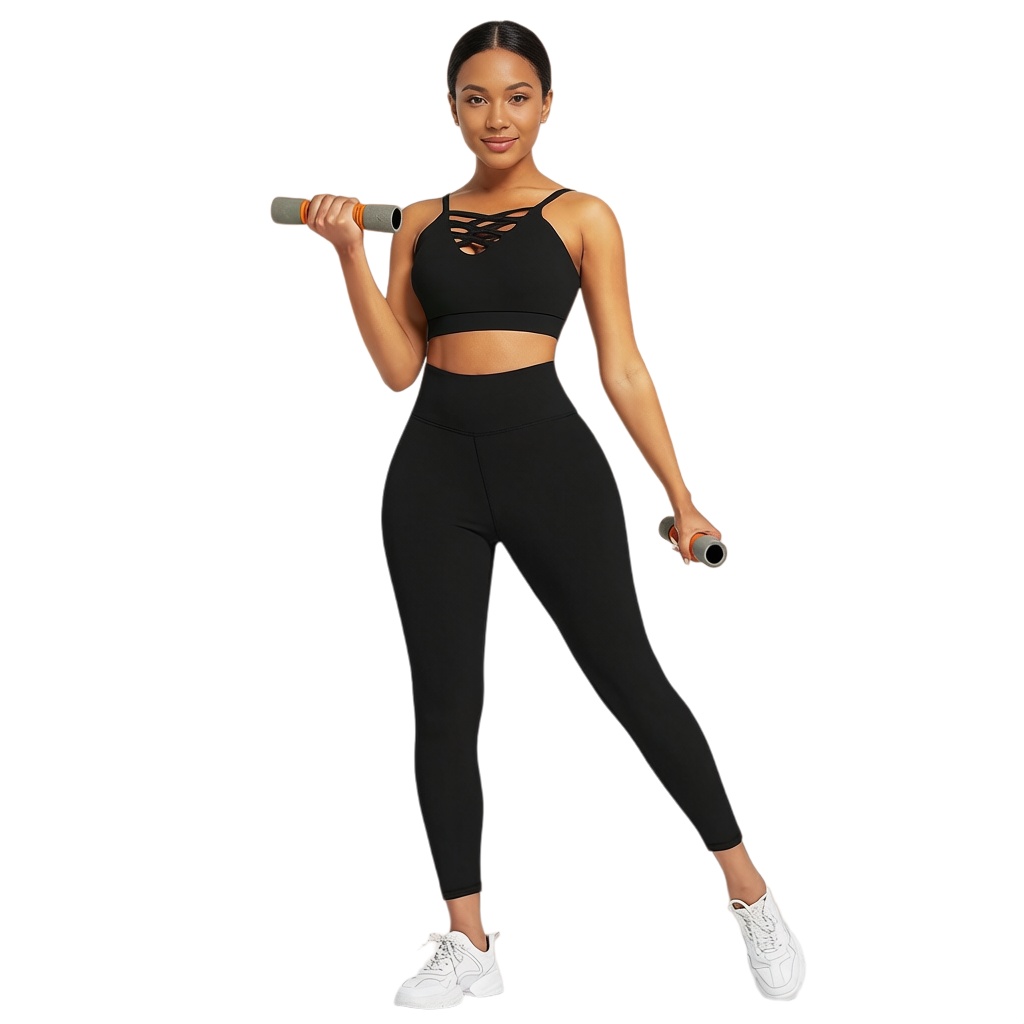 Yoga For Fitness - 3-delige dames yoga fitness set -