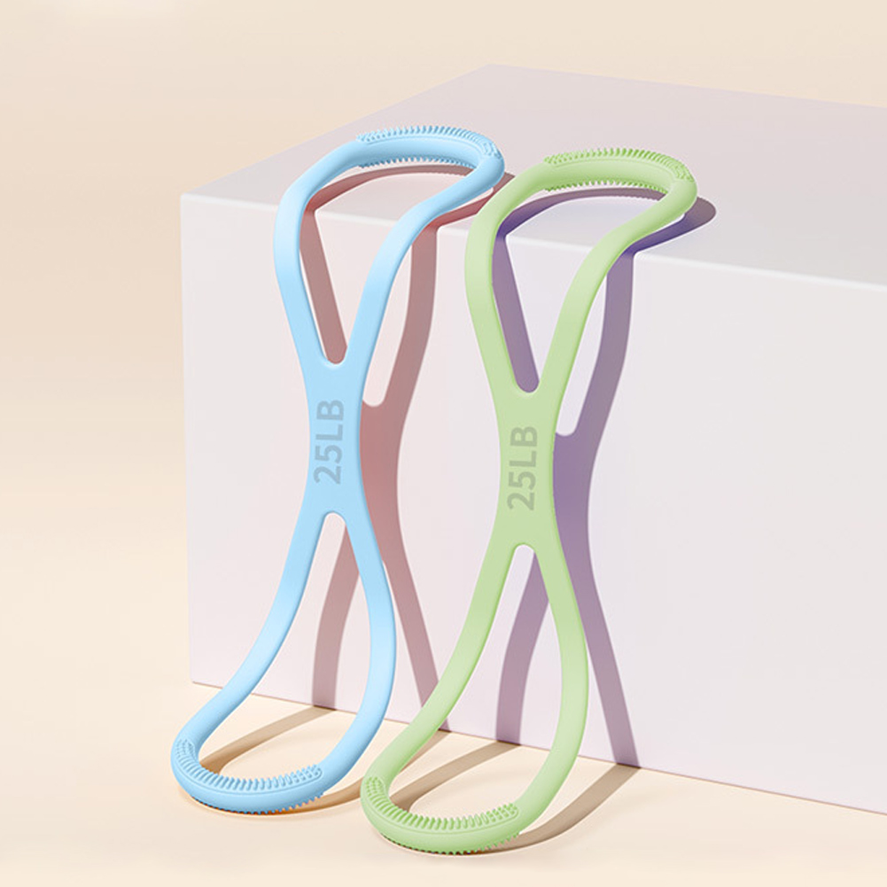 Yoga Fitness Resistance Band - Figuur 8 Fitness Weerstandsband Yoga Weerstandsband