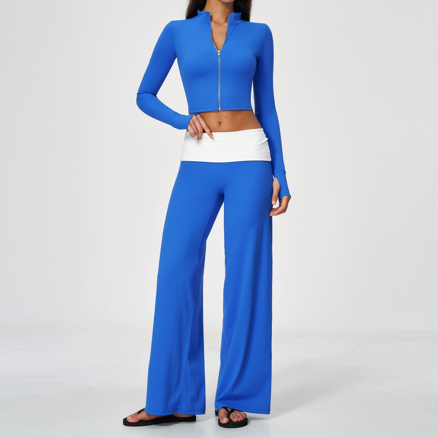 Zipjas, wijde broek, 2-delige  - Yoga For Fitness recensie en prijs