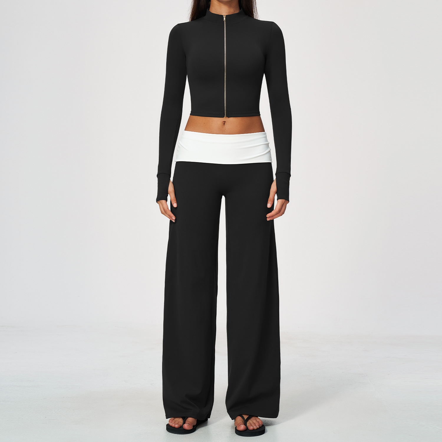 Zipjas, wijde broek, 2-delige  - Yoga For Fitness recensie en prijs