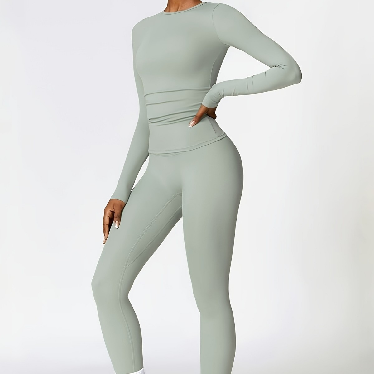 Nauwsluitend yogapak, slank, l - Yoga For Fitness recensie en prijs
