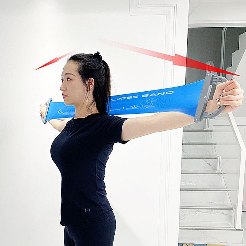 Weerstandsbanden voor oefening - Yoga Fitness Resistance Band recensie en prijs
