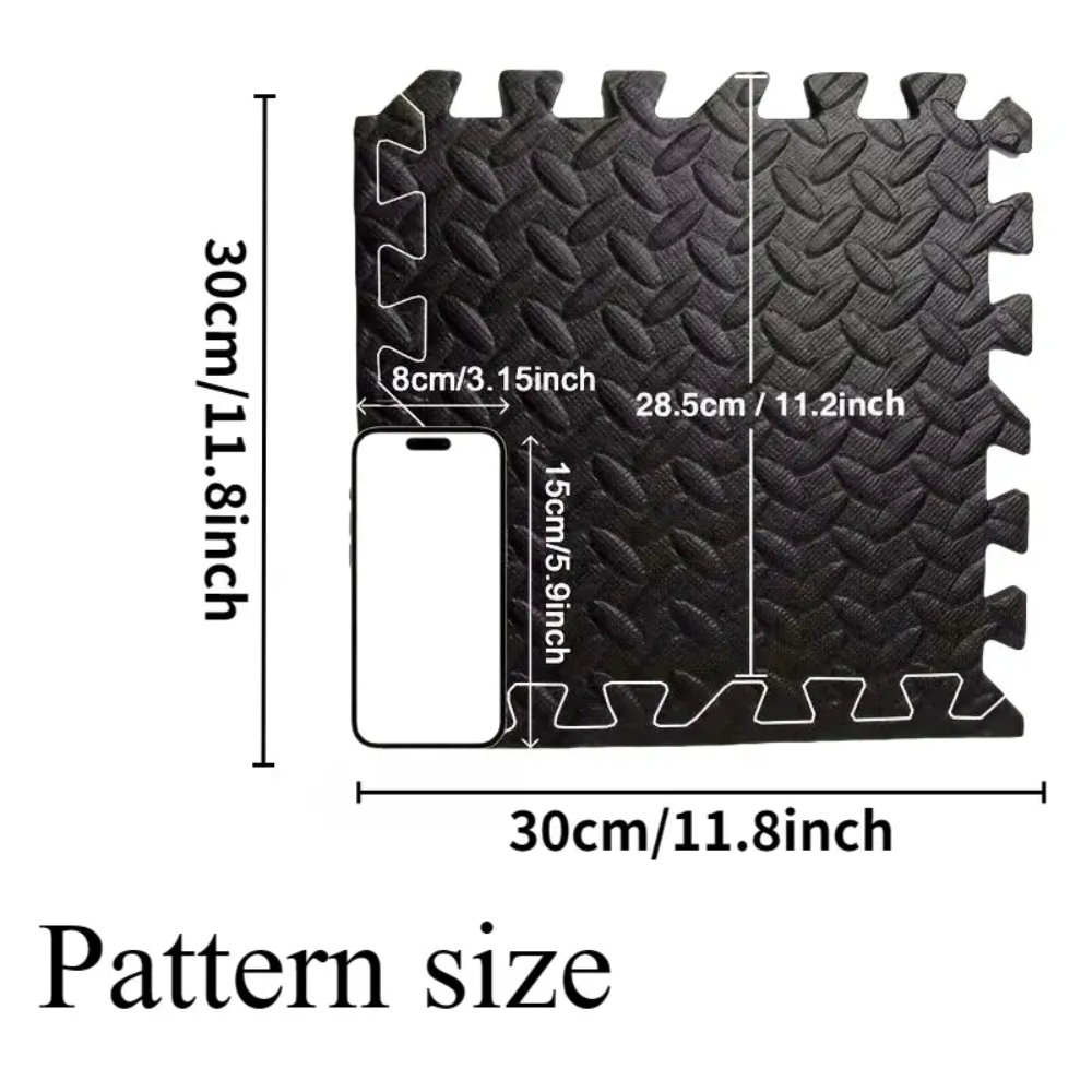 16-delige fitness yogamat Zach - Gym Floor Mats recensie en prijs