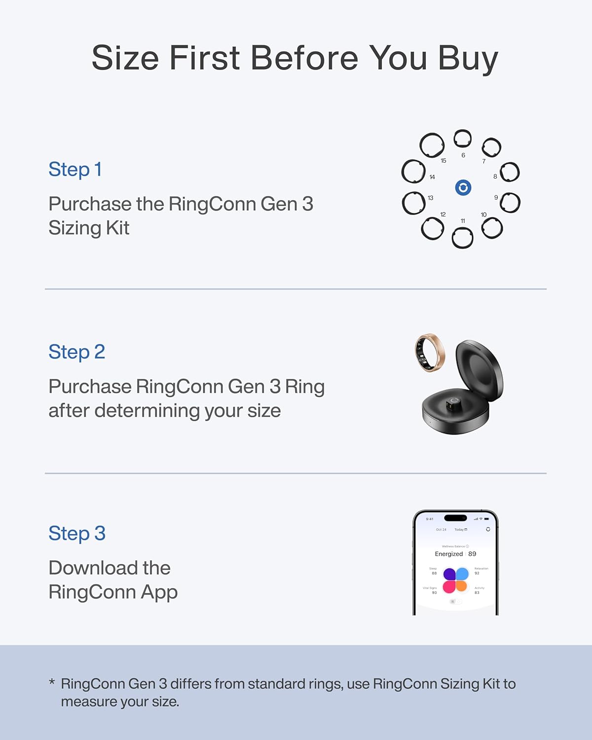 RingConn Gen 3 Smart Ring Vaat - Gymnastics Rings recensie en prijs