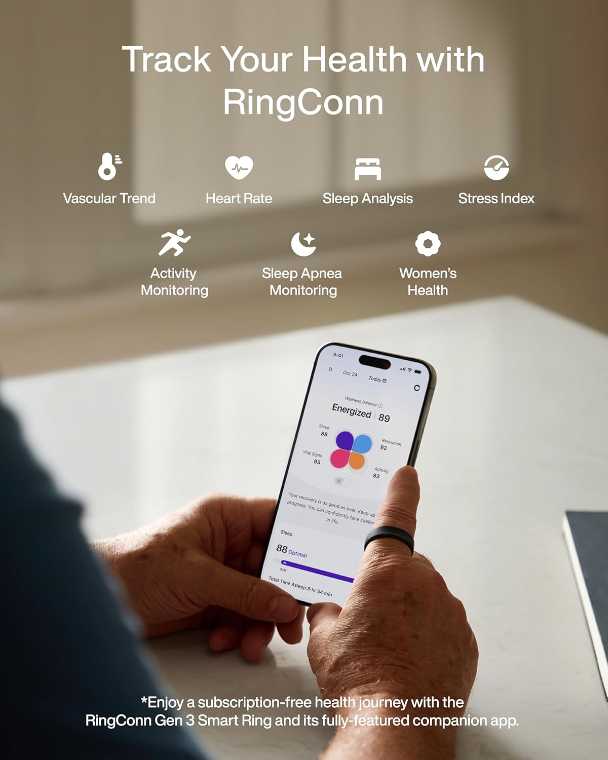 RingConn Gen 3 Smart Ring Vaat - Gymnastics Rings recensie en prijs