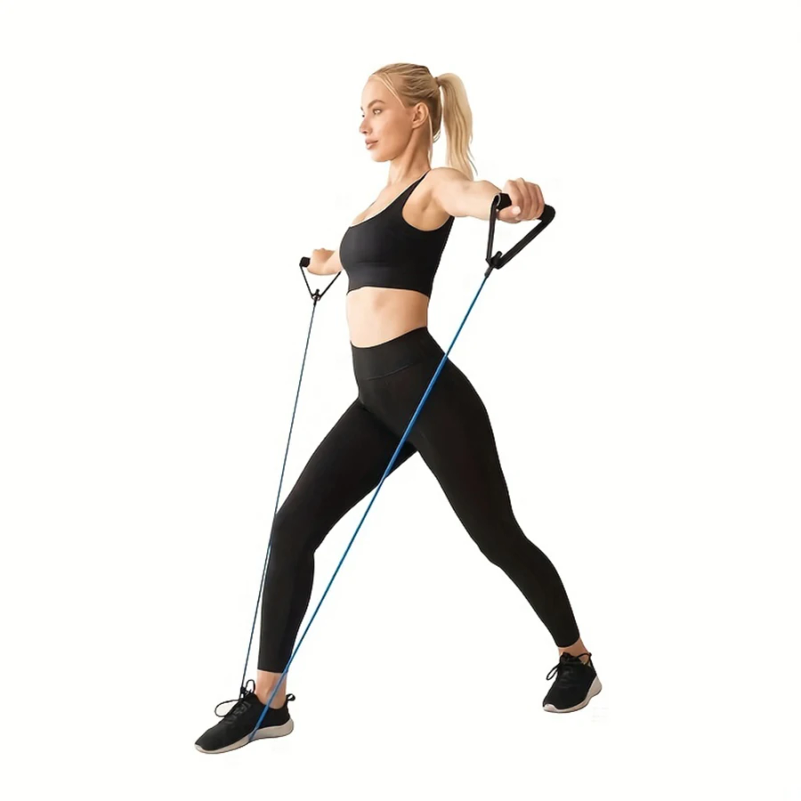 1 stuk 4-delige weerstandsband - Yoga Fitness Resistance Band recensie en prijs