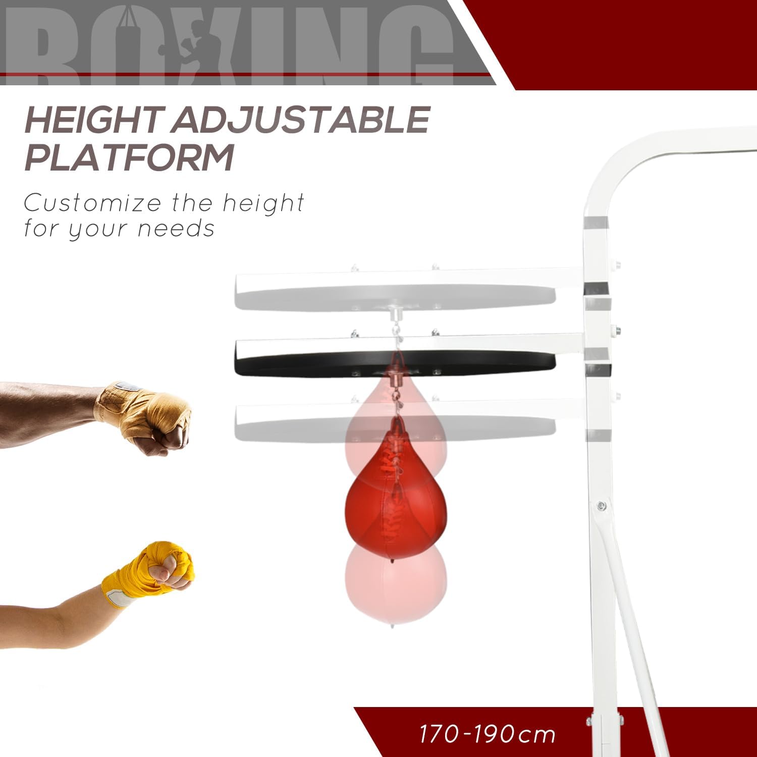 2-in-1 standaard voor bokszak  - Boxing Punching Bag recensie en prijs