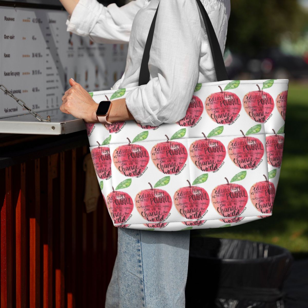 Teacher Quote Strandtas Sport  - Yoga Fitness Quotes recensie en prijs