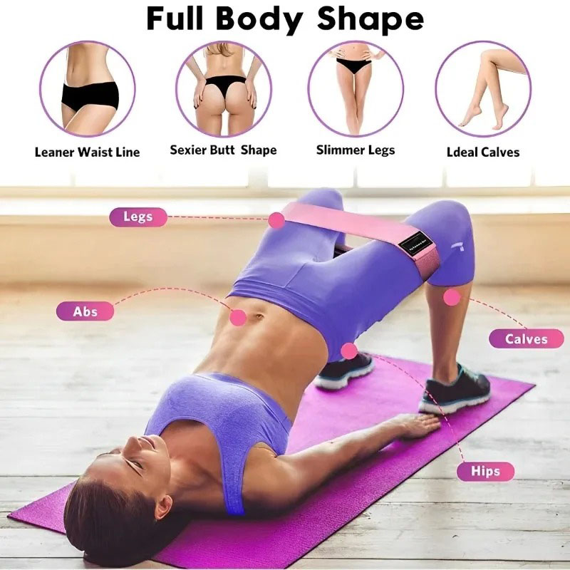 3 stuks stoffen weerstandsband - Yoga Fitness Resistance Band recensie en prijs