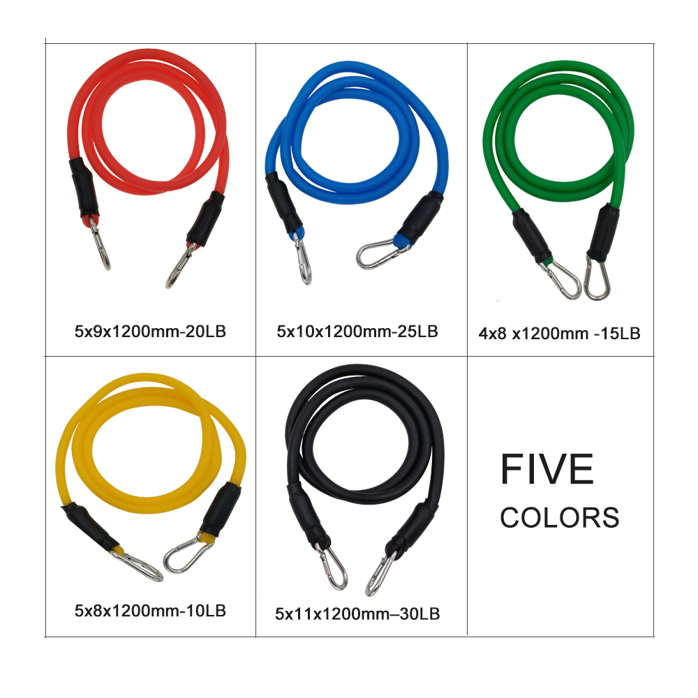 Yougle 11 Stks/set Pull Touw F - Yoga Fitness Resistance Band recensie en prijs