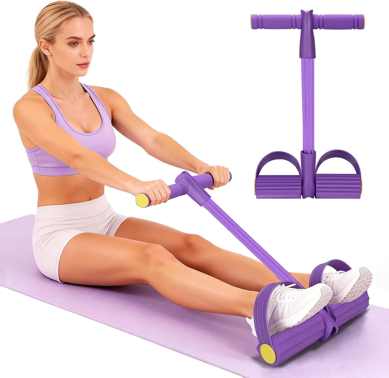 4-buisige weerstandsband Multi - Yoga Fitness Resistance Band recensie en prijs